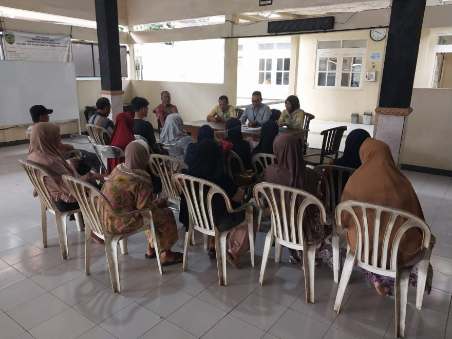 Pencairan Bantuan Langsung Tunai (BLT) DD Tahap I Januari s/d Maret 2025 Desa Purwogondo